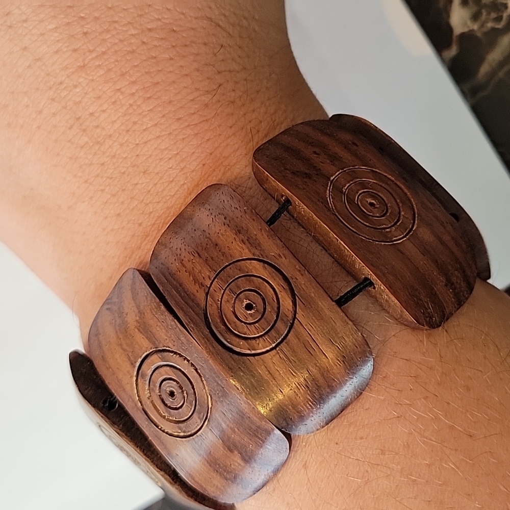 Expandable wooden bracelet fashion jewelry bracelet, handmade gifts for women